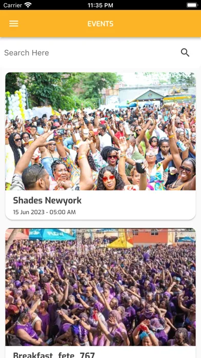 My Fete Tickets Scanner application screenshot 2